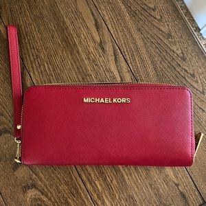Michael Kors large wallet/wristlet.